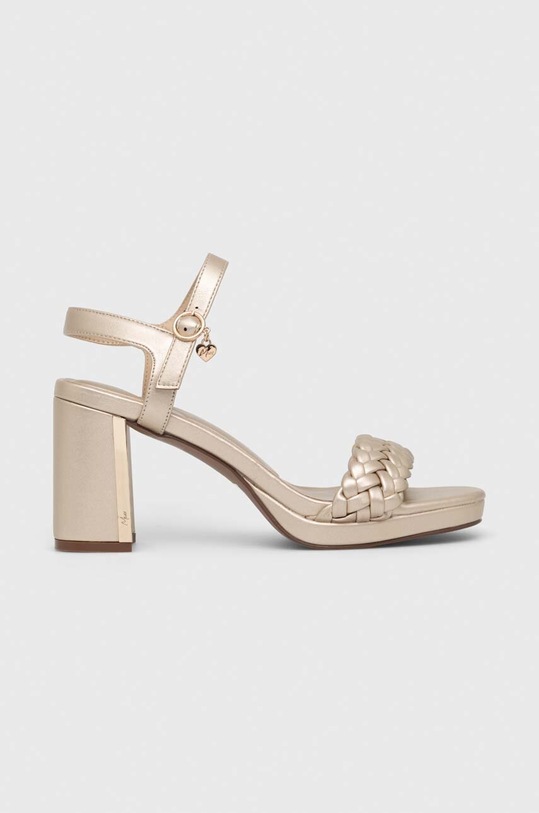 Sandály Mexx Lewy imitace kůže zlatá MXTY017902W