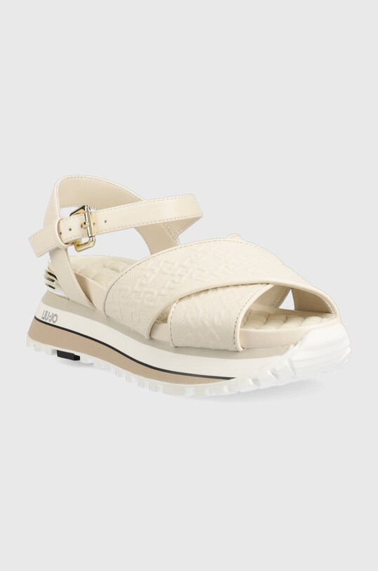 Liu Jo sandały LIU JO MAXI WONDER 11 BA3163PX298S1858 beżowy SS23