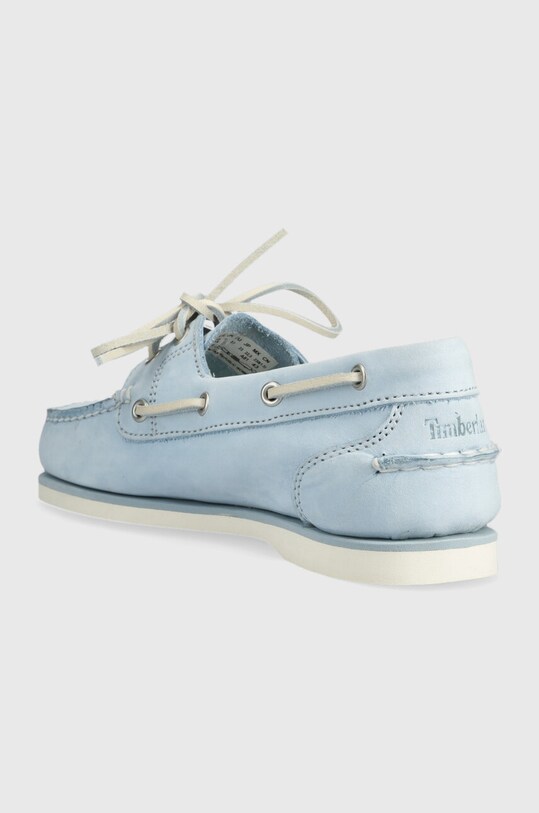 Scarpe Timberland mocassini in pelle Classic Boat TB0A2NAADU21 blu