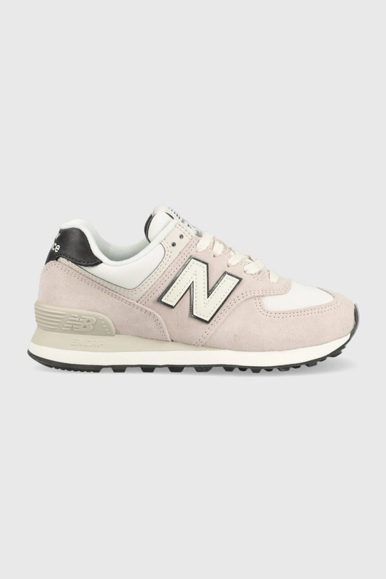 New Balance sneakers WL574PB pelle scamosciata rosa WL574PB