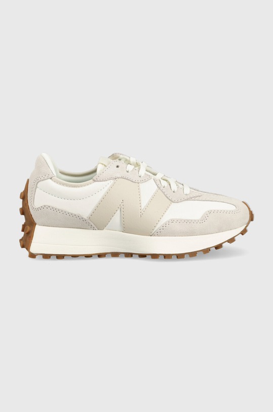 Αθλητικά New Balance WS327AN δέρμα σαμουά λευκό WS327AN
