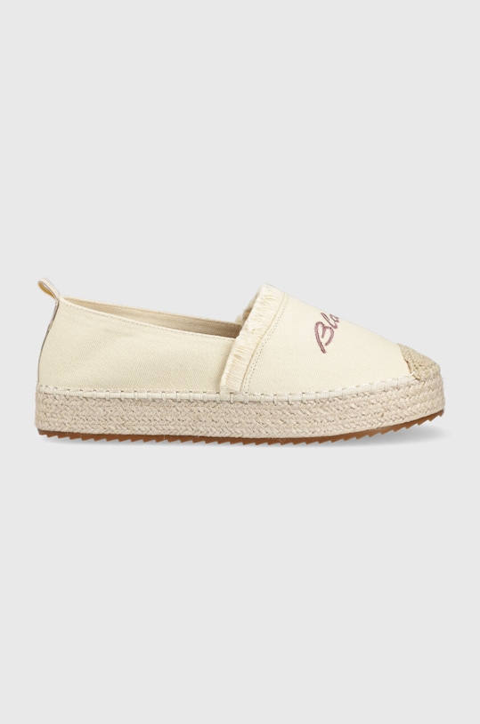 Blauer espadryle Sunray tekstylny beżowy S3SUNRAY01