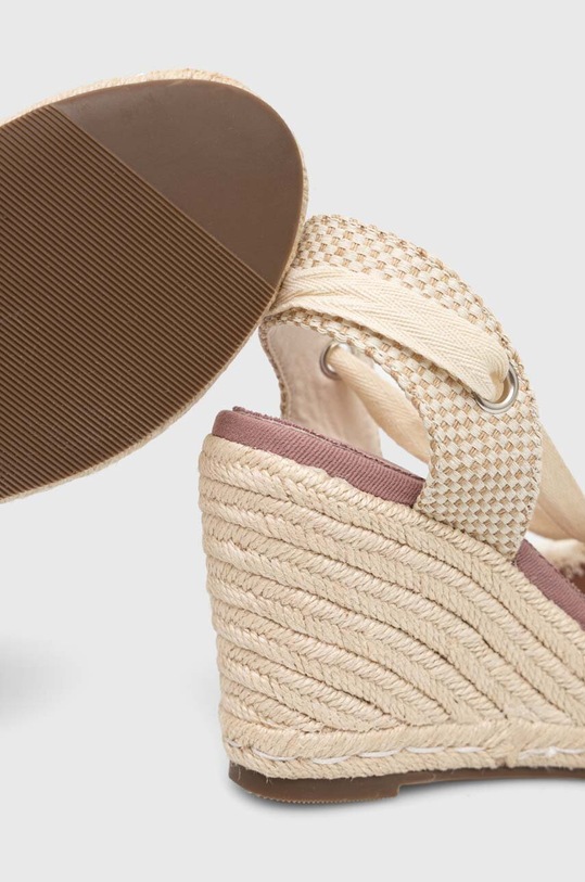 Blauer espadryle Wells beżowy S3WELLS01