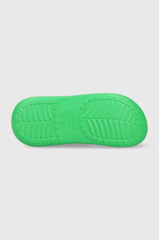 Crocs stivali di gomma Classic Crush Rain Boot 207946.3E8 verde