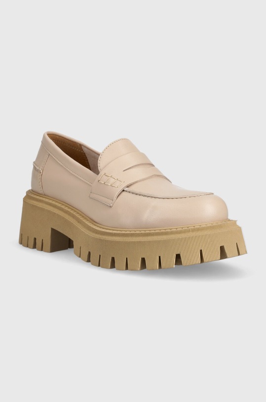 Marc O'Polo mocasini de piele 30113513201101.718 bej SS23