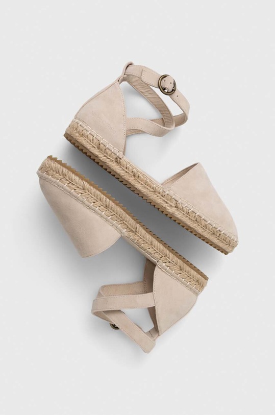 Boty Semišové espadrilky Marc O'Polo 30315613801303.715 béžová