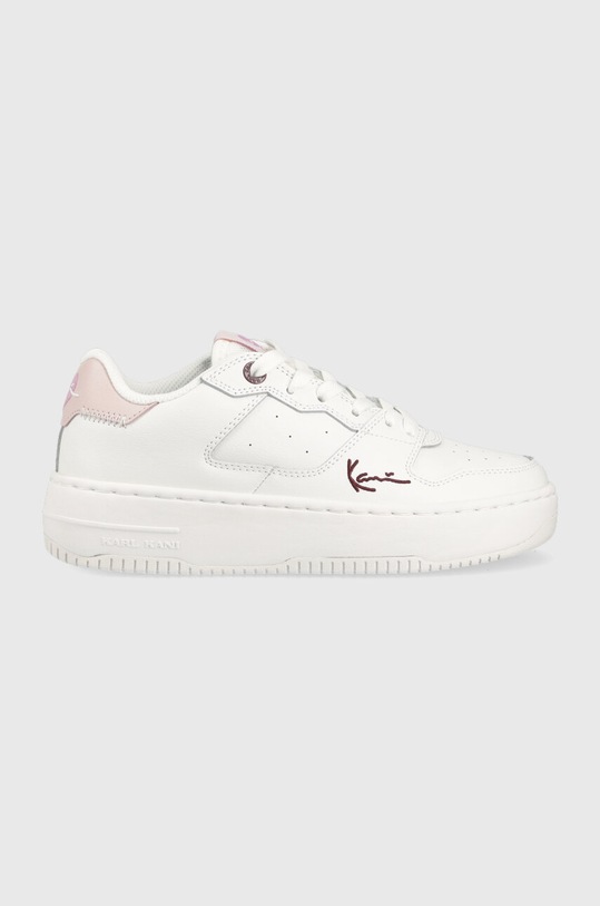 Karl Kani sneakersy skórzane KK 89 UP tekstylny biały 1180923