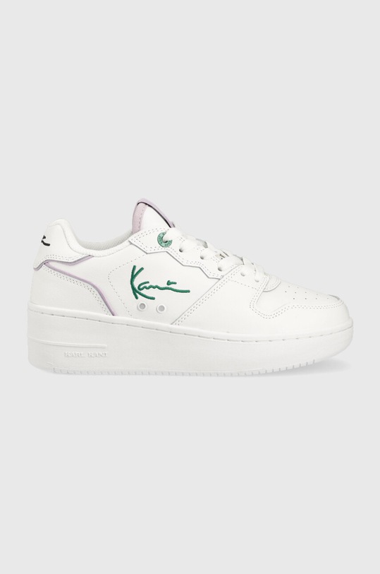 Kožené sneakers boty Karl Kani KK 89 HEEL V2 imitace kůže bílá 1180927