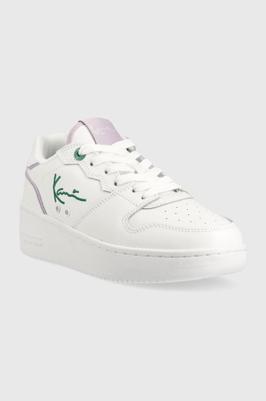 Kožené sneakers boty Karl Kani KK 89 HEEL V2 1180927 bílá SS23
