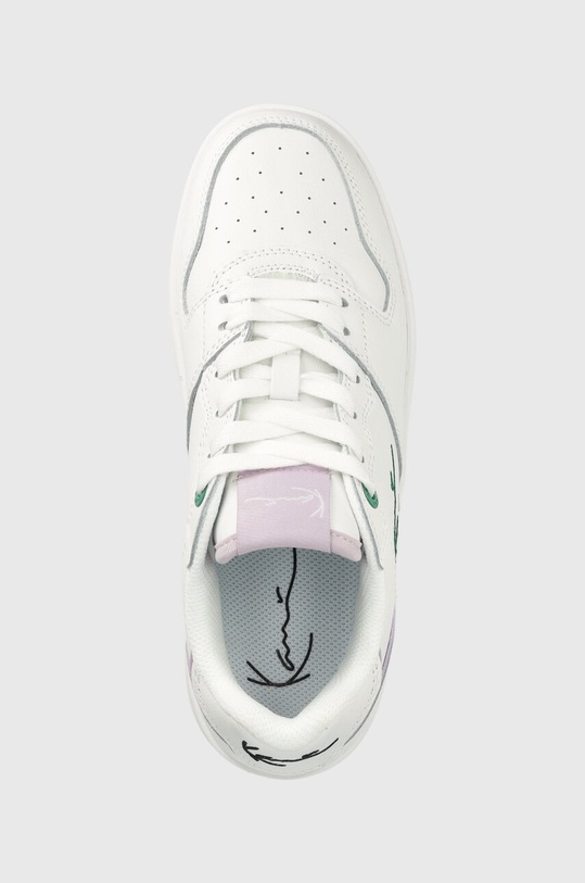 Kožené sneakers boty Karl Kani KK 89 HEEL V2 bílá 1180927