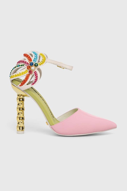 Γόβες παπούτσια Kat Maconie Ezili συνθετικό πολύχρωμο EZILI.COCO.CREAM