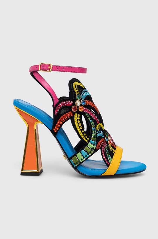 Kat Maconie sandale de piele Kiawa gros multicolor KIAWA.MULTIBRI