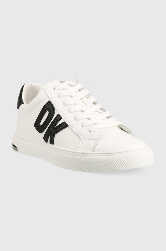 Kožené tenisky Dkny ABENI K1300916.QZC bílá SS23