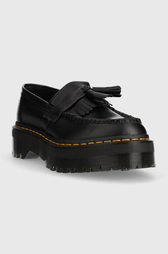 Шкіряні мокасини Dr. Martens Adrian Quad DM27989001 чорний AW24