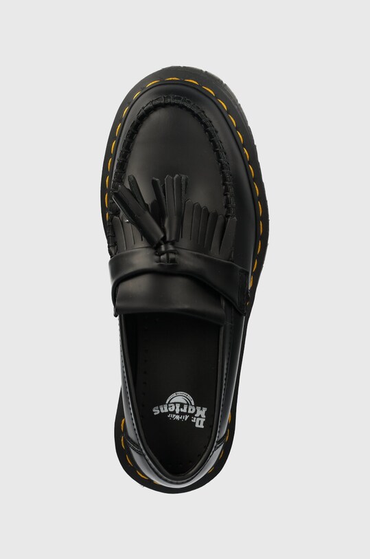 Шкіряні мокасини Dr. Martens Adrian Quad чорний DM27989001