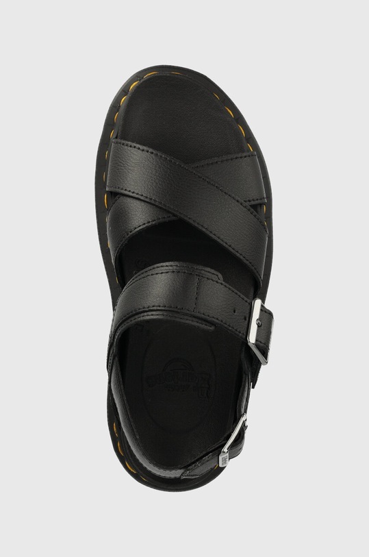 Dr. Martens sandale de piele Voss II Quad negru DM30717001