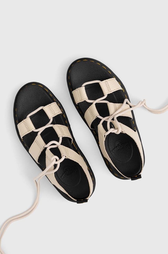 Dr. Martens sandały skórzane Nartilla beżowy DM30764292