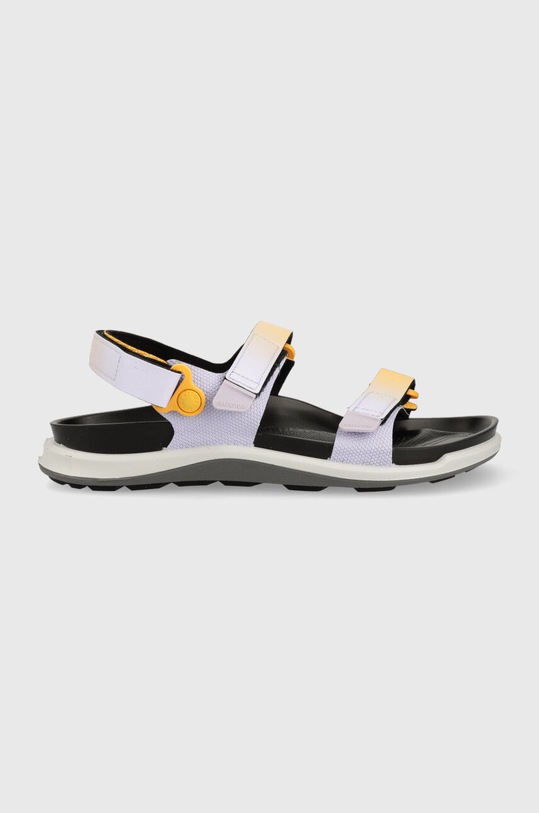 Σανδάλια Birkenstock Kalahari απομίμηση λείου δέρματος μωβ 1024504