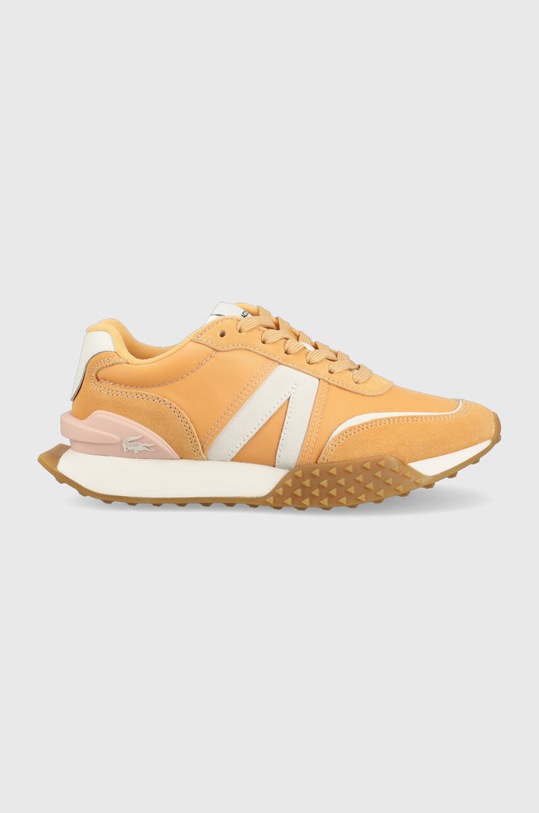 Lacoste sneakersy L-SPIN DELUXE tekstylny pomarańczowy 44SFA0083