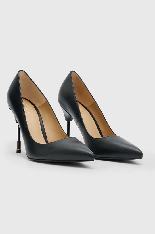 AllSaints szpilki skórzane NOVA WF609X czarny SS23