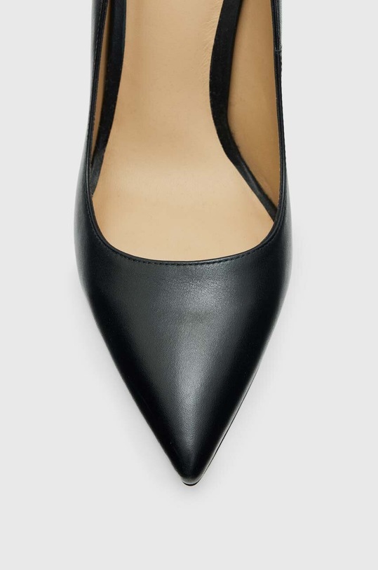 AllSaints szpilki skórzane NOVA czarny WF609X