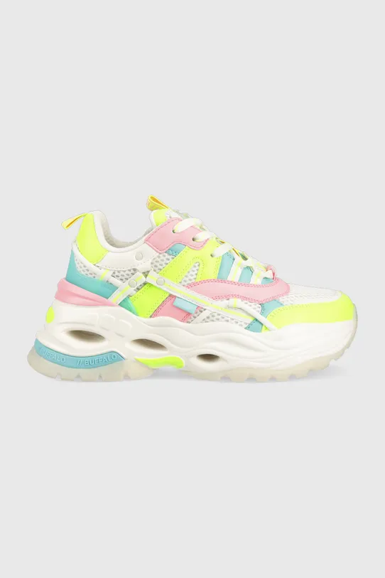 Buffalo sneakersy Triplet Hollow imitacja skóry licowej multicolor 1630919.MLT