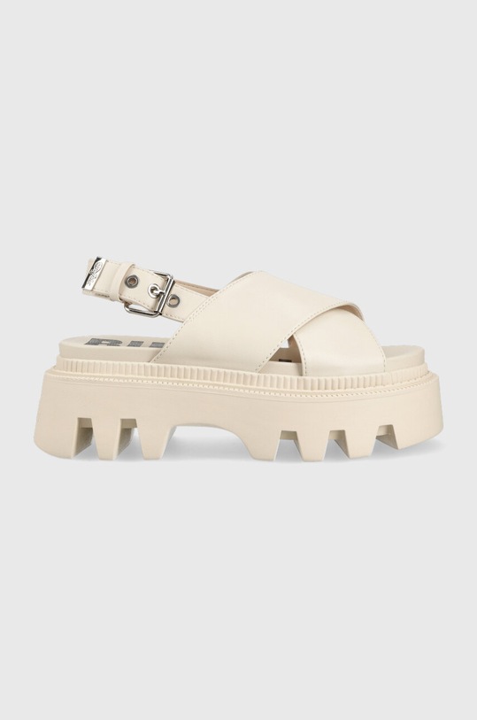 Buffalo sandali Flora Cross platform beige 1602125.CRM