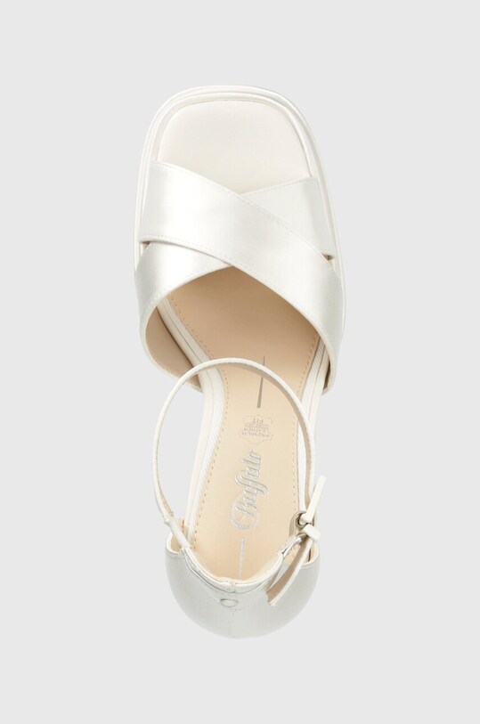Buffalo sandale Bonny Cross alb 1291411.WHT