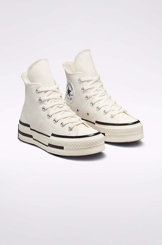 Високи кецове Converse Chuck 70 Plus A00915C бял AA00