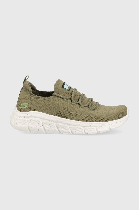 Skechers buty treningowe BOBS B Flex Time Clash ultralekkie zielony 117301