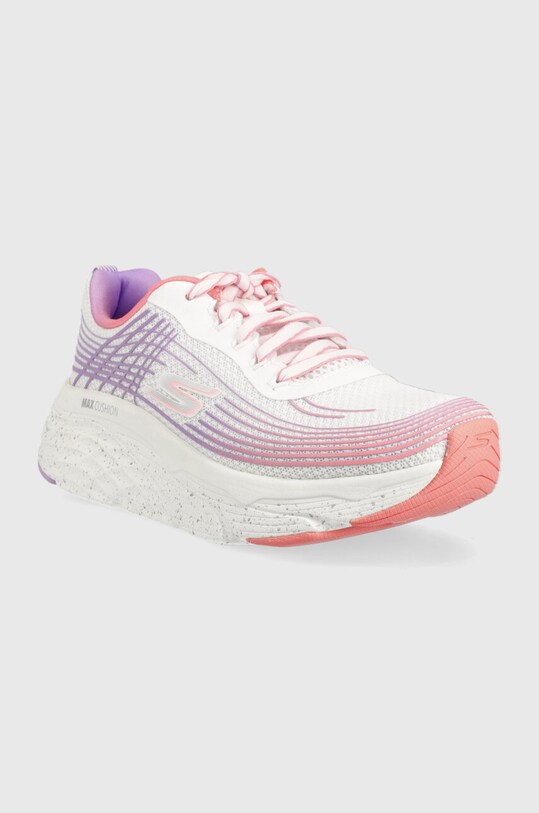 Skechers buty do biegania Max Cushioning Elite Galaxy Burst 128563 biały AW23