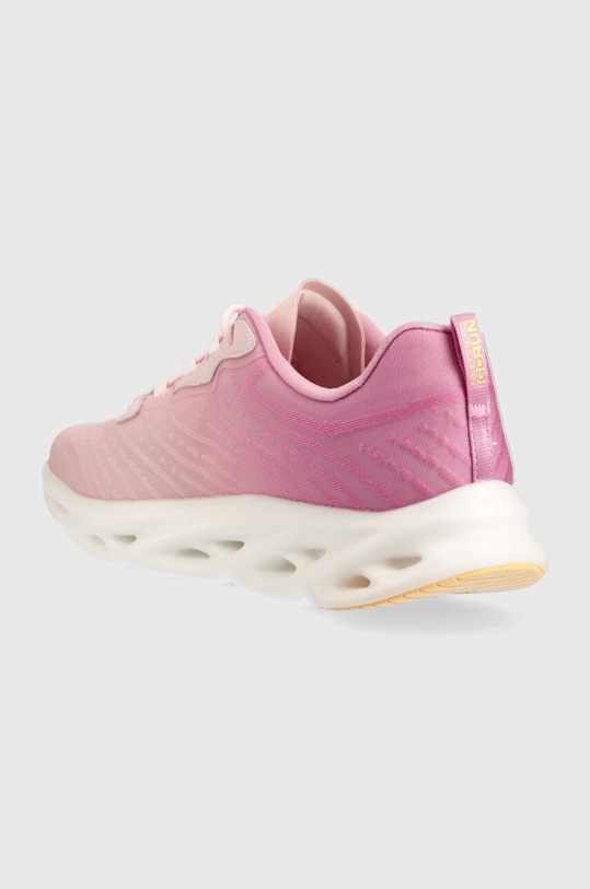 Obuwie Skechers buty do biegania 129497 GO RUN SWIRL TECH SPEED HEADWAY 129497 różowy