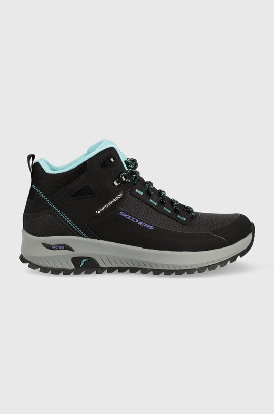 Skechers pantofi Arch Fit Discover Elevation Gain piele negru 180086