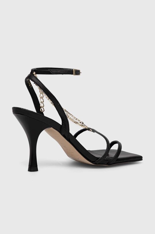 Alohas sandały skórzane HEWEP1C7.25 czarny SS23