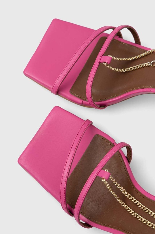 Alohas sandały skórzane różowy HEWEP1C7.84