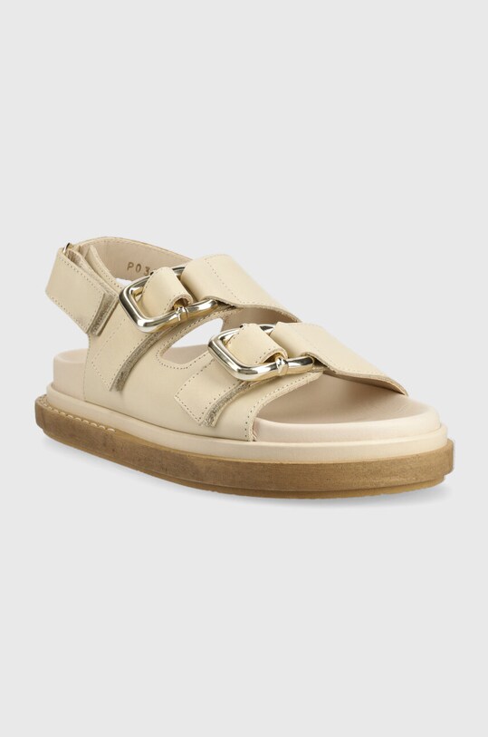 Kožené sandály Alohas Harper S00275.56 béžová SS25