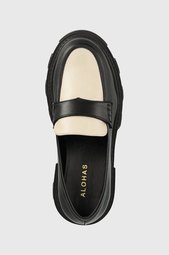 Alohas mocasini de piele Trailblazer negru S00331.25