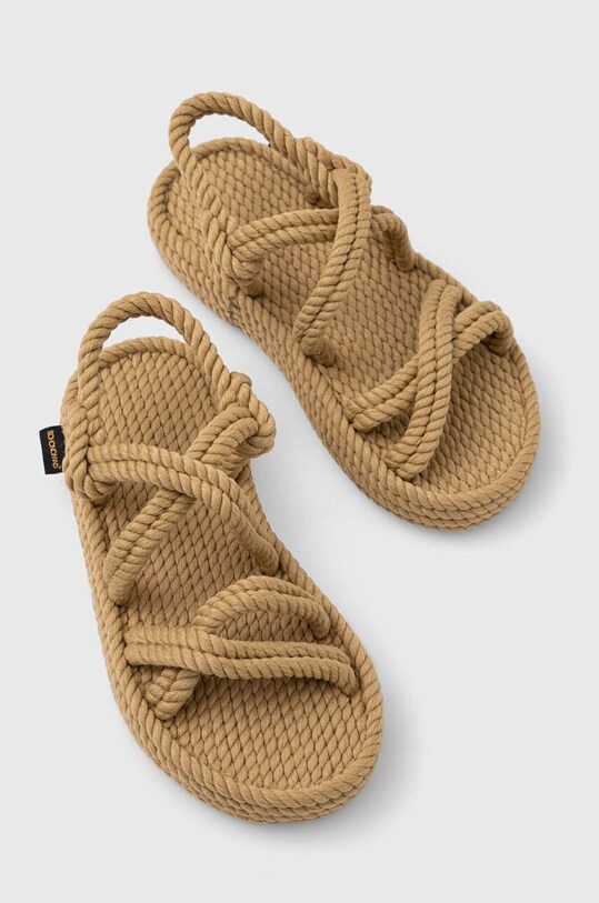 Bohonomad sandale Tahiti textil bej TAH.0012.PRS