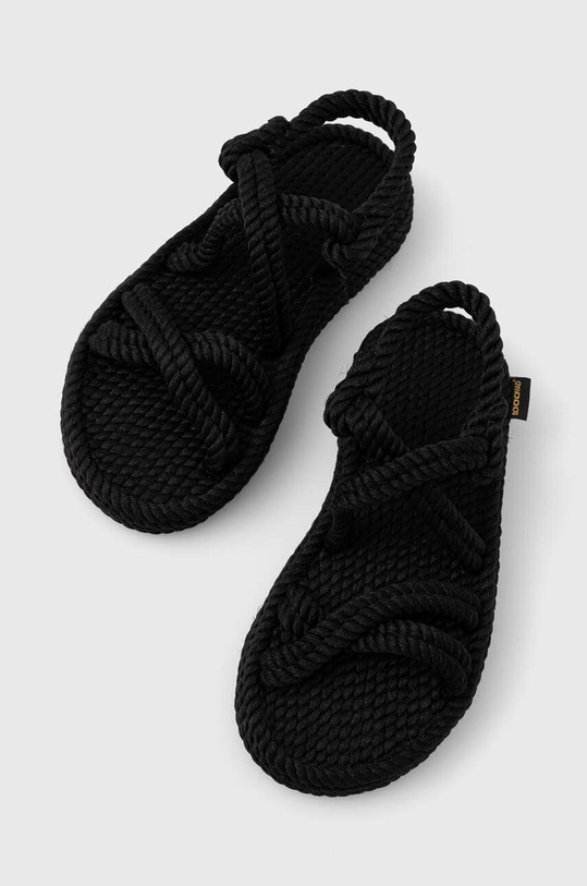 Sandali Bohonomad Tahiti Tekstil črna TAH.0020.PRS