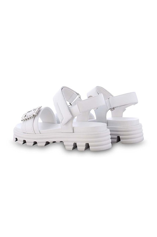 Obuwie Kennel & Schmenger sandały skórzane Act 91.43020.627 biały