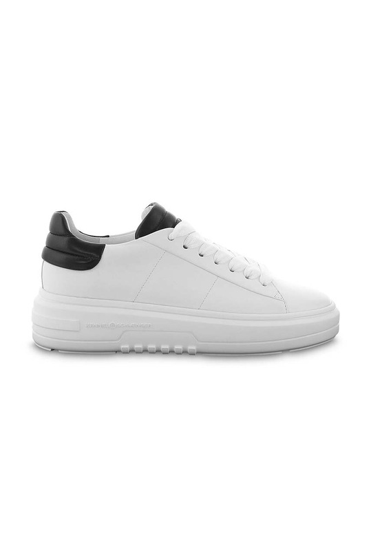 Kožené sneakers boty Kennel & Schmenger Turn platforma bílá 91.18940.628