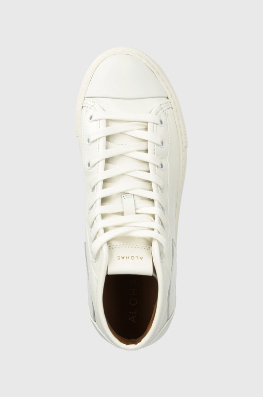 Alohas sneakersy skórzane biały S00378.56