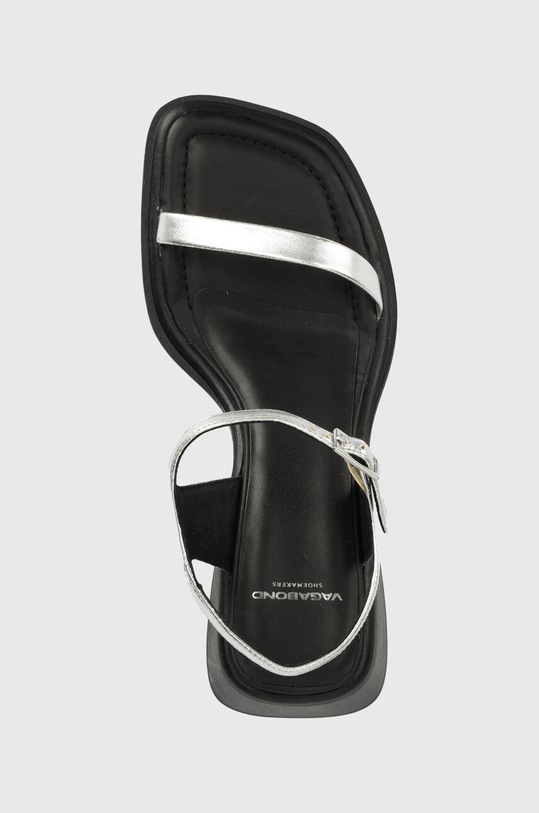 Vagabond Shoemakers sandały skórzane Ines srebrny 5311.183.79