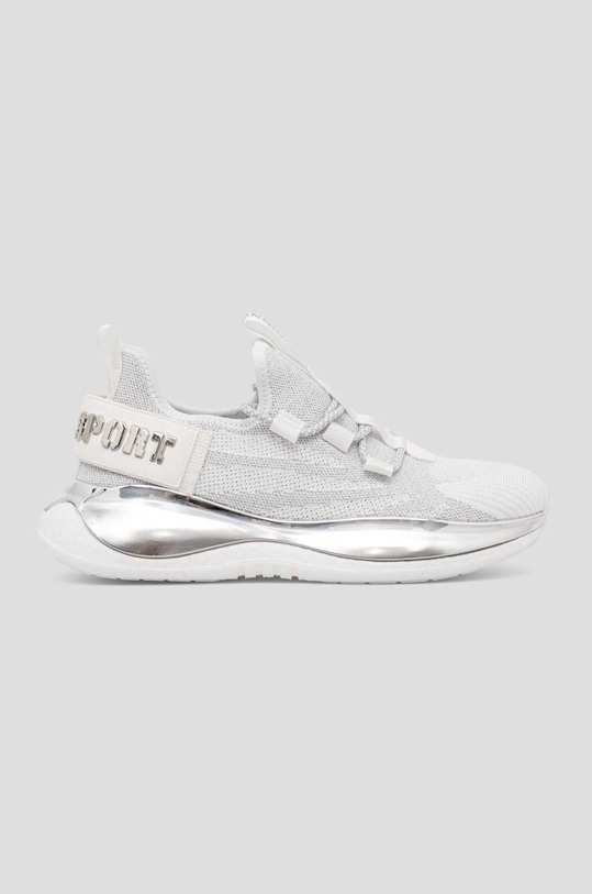 PLEIN SPORT sneakersy The Iron Tiger Gen.X.02 syntetyczny biały USC0429.STE003N.01