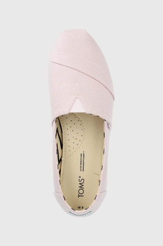 Espadrilky Toms Alpargata růžová 10019631
