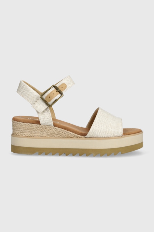 Toms sandały Diana 5-8 cm beżowy 10017908