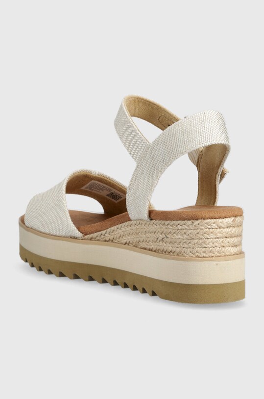 Încălțăminte Toms sandale Diana 10017908 bej