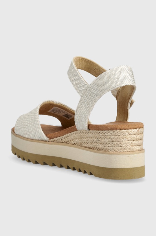 Obuwie Toms sandały Diana 10017908 beżowy