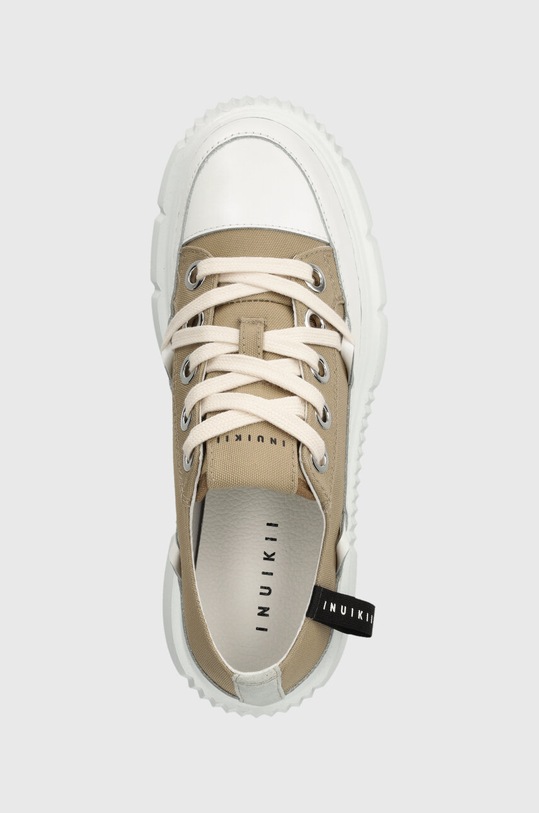 Кеды Inuikii Matilda Canvas Low 23 зелёный 30102.024.Black