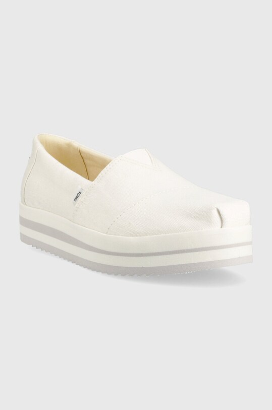 Toms espadryle Alpargata Midform 10019466 biały SS23